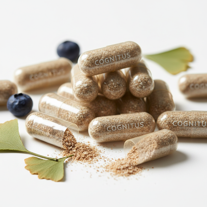 Brain health supplement capsules