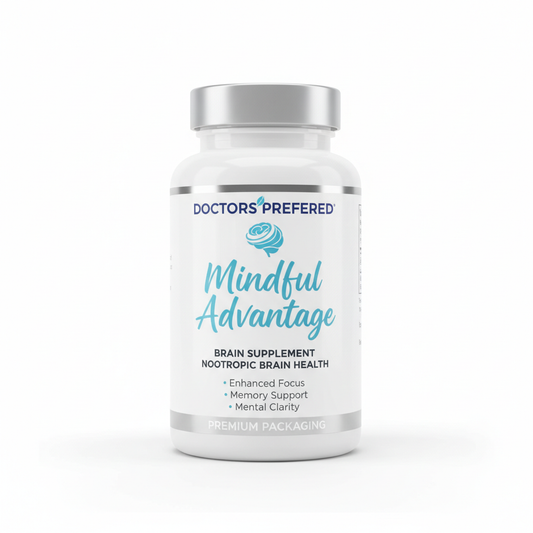 DOCTORS PREFERRED Mindful Advantage Brain Supplement bottle